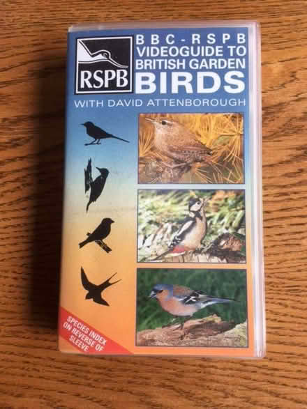 Photo of free RSPB VHS video guide to British Garden Birds (Tolworth KT6) #1