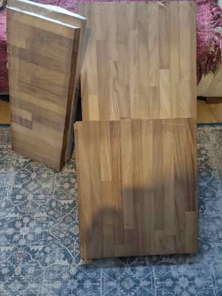 Photo of free Off cuts of wooden kitchen top (Charlton Kings GL52) #1