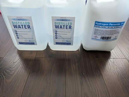 Photo of free Distilled Water & Hydrogen Peroxide (Lancaster Road, Salford M6) #1
