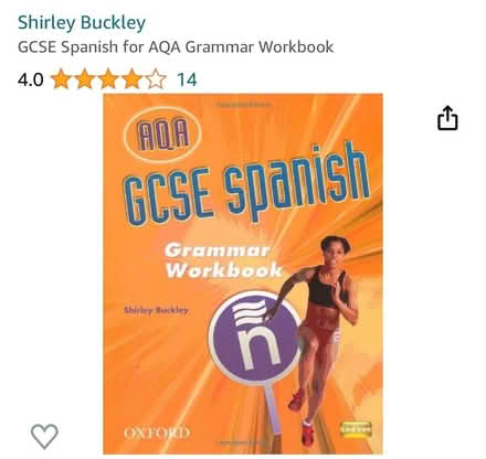 Photo of GCSE Spanish workbook (Stubbington) #1