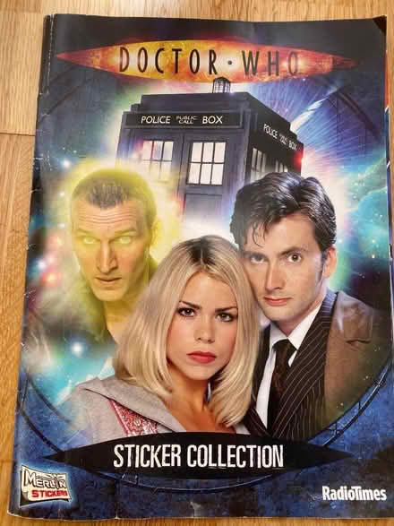 Photo of free Dr Who Sticker Collection Booklet. Unused plus stickers (Eccleston PR7) #1