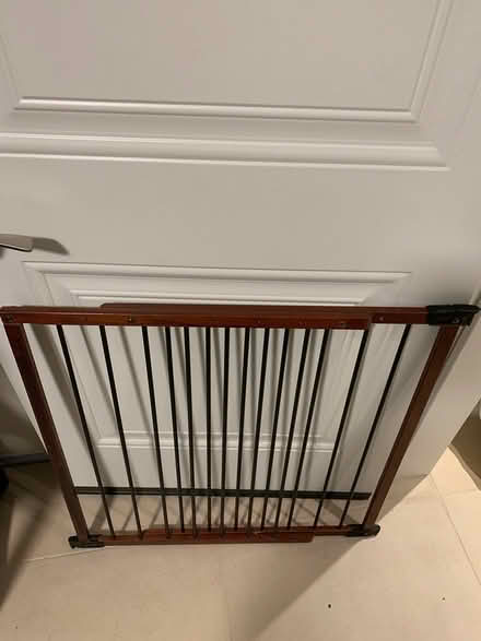 Photo of free Wooden baby gate (Royal York and Bloor) #1
