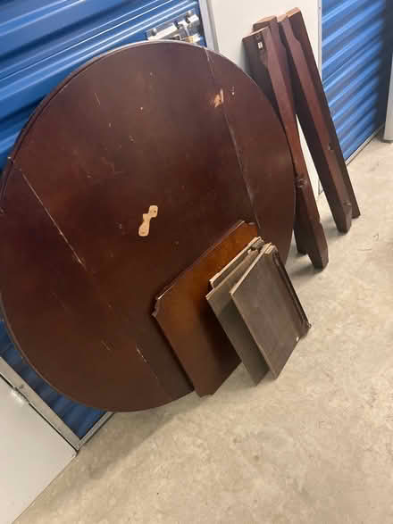 Photo of free Tall Dining Table w/ 2chairs (Silver Spring) #3