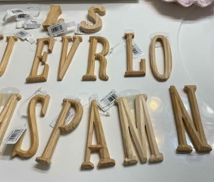 Photo of free 19 Assorted Wooden Letters (Pembroke Pines) #3