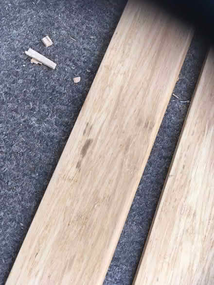 Photo of free 3x Solid bamboo-flooring stair-nosings. (Fulham SW6) #3