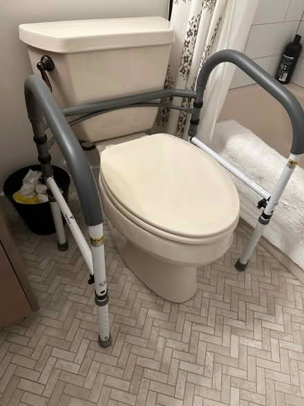 Photo of free Toilet safety rail (adjustable) (Falls Church City) #1