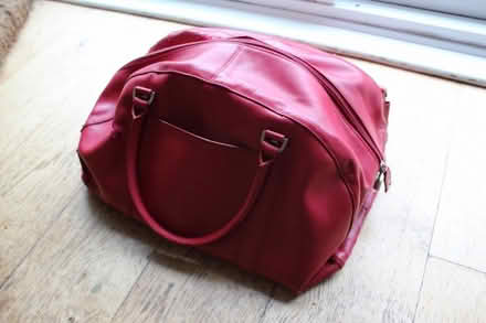 Photo of free Red Leather bag, needs some TLC (Silverknowes EH4) #1