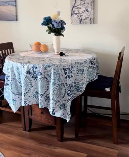 Photo of free Tall Dining Table w/ 2chairs (Silver Spring) #1