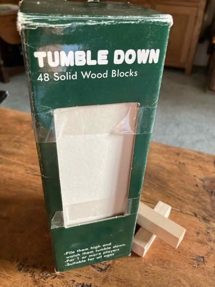 Photo of free “JENGA” Style wooden blocks game (Heytesbury BA12) #1