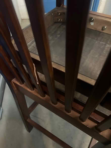 Photo of free Tall Dining Table w/ 2chairs (Silver Spring) #4