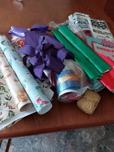 Photo of free Crepe paper etc (Southborough TN4) #1