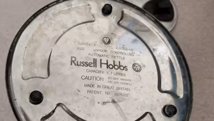 Photo of free russell hobbs kettle (Collier Row RM5) #1