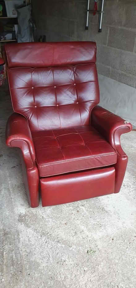 Photo of free Leather Recliner Chair (Brinscall PR6) #3