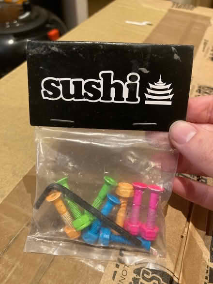 Photo of free Skateboard Allen Bolts (8) - NEW (Camden) #1