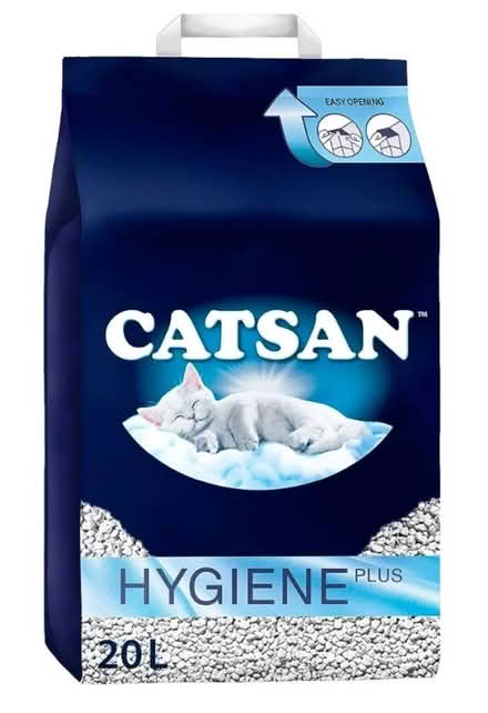 Photo of free Catsan litter (opened) 20L (Crediton EX17) #1