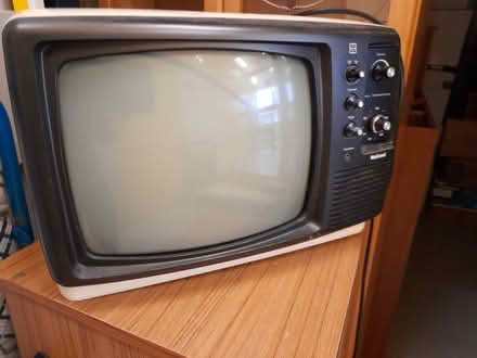 Photo of free Panasonic portable black and white TV (Mayfield EH9) #1