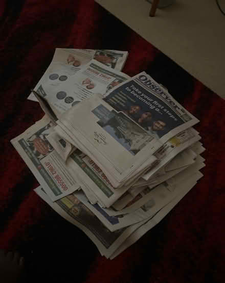 Photo of free Old newspapers (Winchester SO23) #1