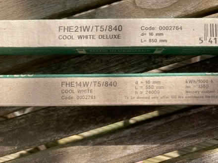 Photo of free 2 Strip light replacement bulbs (Ludlow SY8) #2