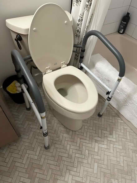 Photo of free Toilet safety rail (adjustable) (Falls Church City) #2