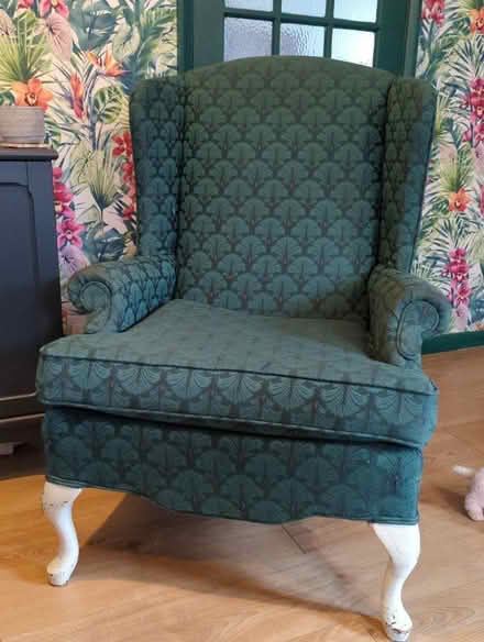 Photo of free Dark green armchair (Goldsworth park , Woking) #1