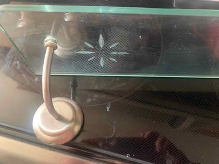 Photo of free Glass and brushed metal shelf (Ayer) #2