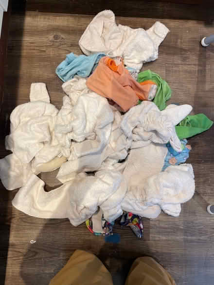 Photo of free Bag of little lamb reusable nappies (Oldfield Park, Bath) #1