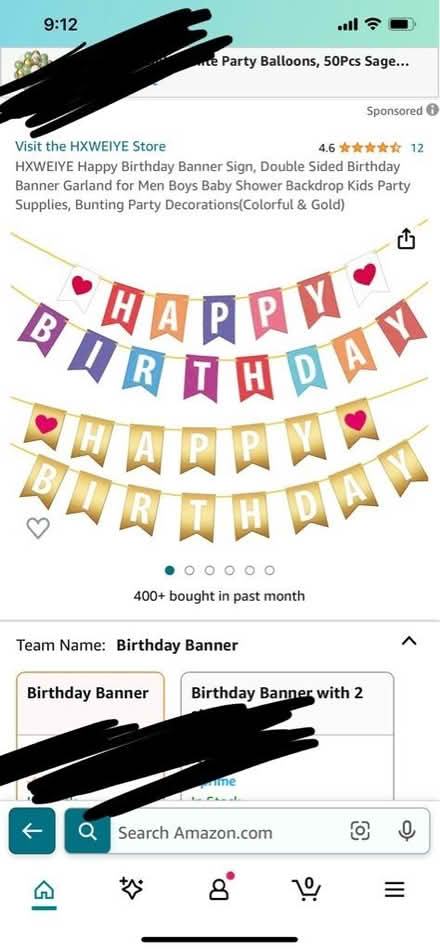 Photo of Birthday decorations (Sugarland Run 20164) #1