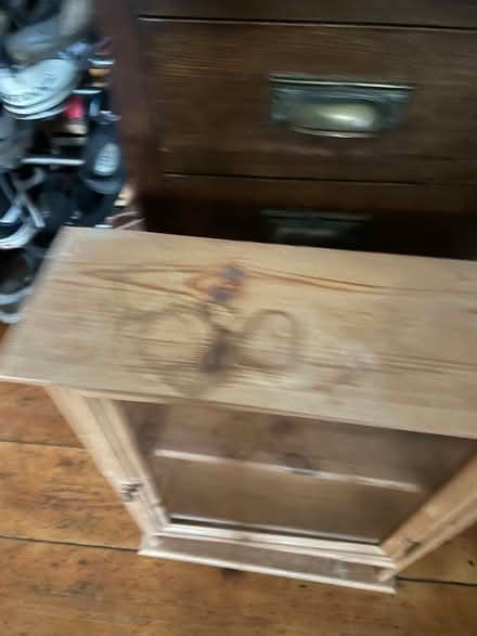Photo of free Pine wall cabinet (Dinas Powys CF64) #2