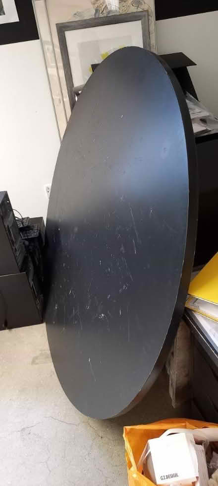 Photo of free Round wooden table top (W12) #2