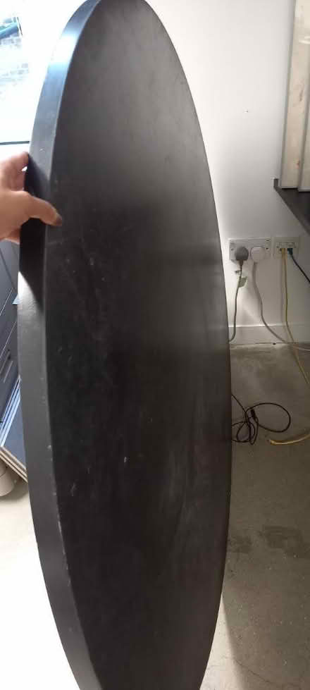Photo of free Round wooden table top (W12) #3
