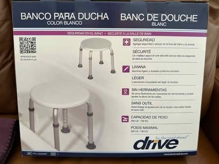 Photo of free Shower stool—new, never used (Falls Church City) #1