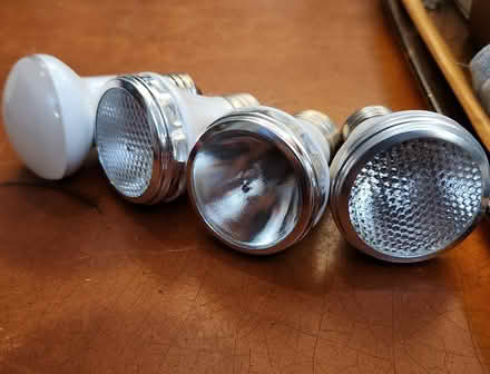 Photo of free used par-16 halogen lightbulbs (Cambridge, near Western Ave) #1
