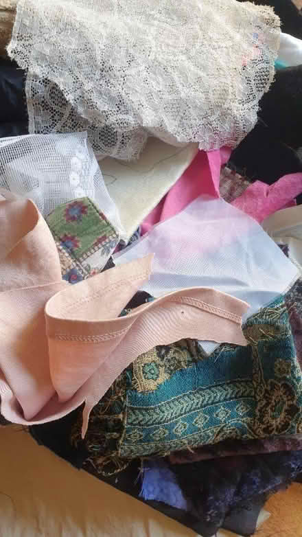 Photo of free Fabric scraps for sewing project (TW7) #3