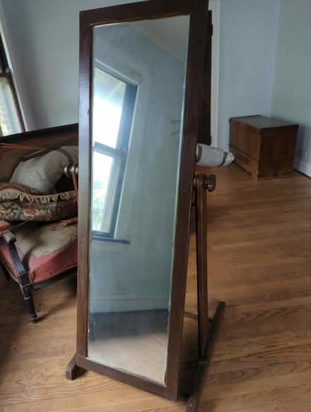 Photo of free Full length mirror on wooden frame (Addison/pulaski) #2