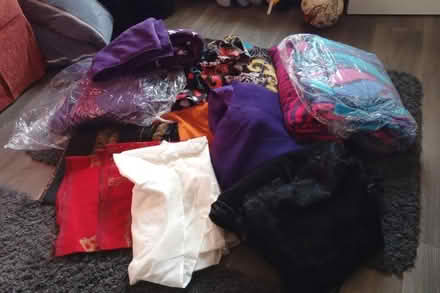 Photo of free Large amount of fabric, Fleece, Sari, Velvet etc (Longridge PR3) #1