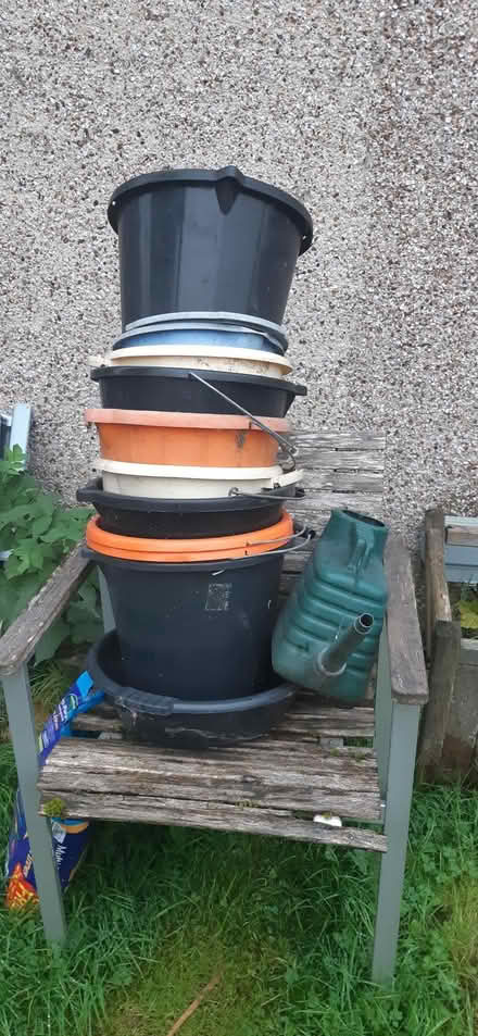 Photo of free Buckets and watering can (and a riddle) (Forest Hall NE12) #1