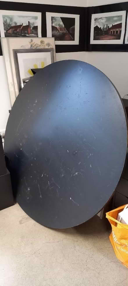 Photo of free Round wooden table top (W12) #1