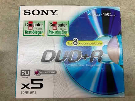 Photo of free Blank DVDs (Ickford HP18) #1