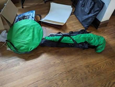 Photo of free Green screen for videos; projector (Addison/pulaski) #1
