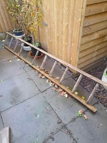 Photo of free Wooden ladder (Lower Stoke CV3) #1
