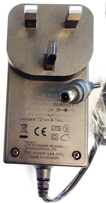 Photo of Power Supply for Youview box (cheltenham) #1