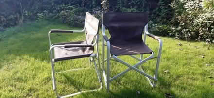 Photo of free Two folding garden chairs (Forest Hall NE12) #1