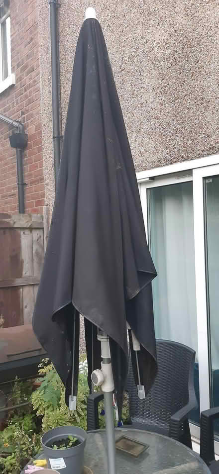 Photo of free Garden parasol (black) (Forest Hall NE12) #1