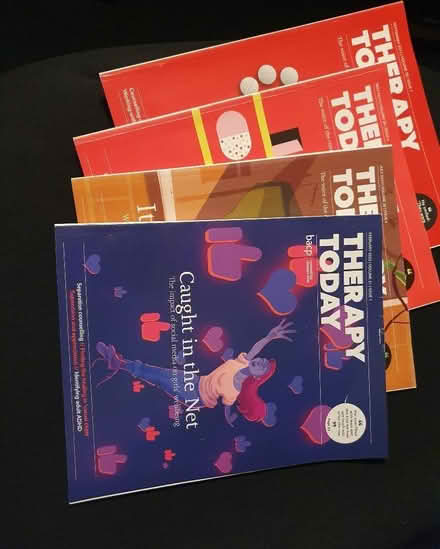 Photo of free 4 issues of 'Therapy Today' BACP Journals (Lyppard Grange WR4) #1