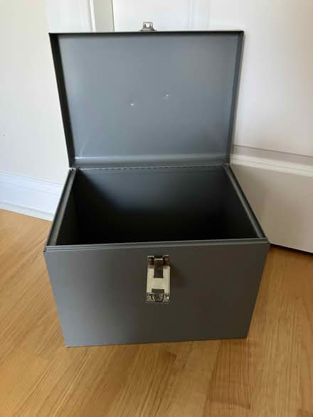 Photo of free Metal File Box (Porter Square Cambridge) #1