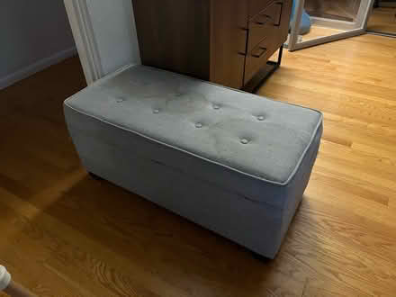 Photo of free Storage cat post / ottoman (Carkeek) #2