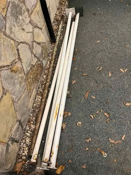 Photo of free 5 x steel poles approx 7 feet long (Killinghall HG3) #1