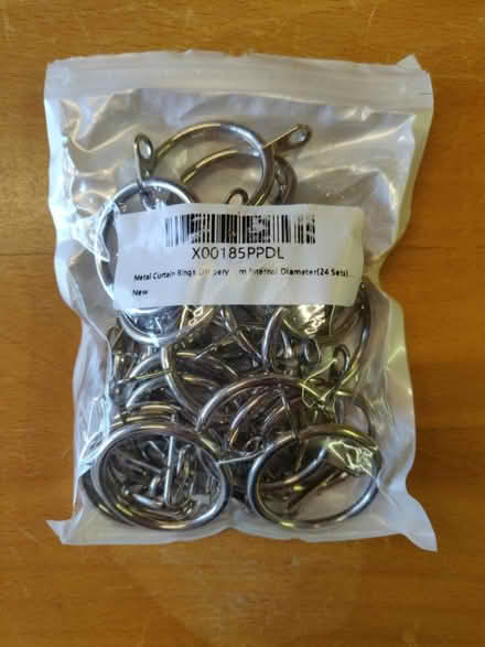 Photo of free Metal curtain rings (Didcot OX11) #1