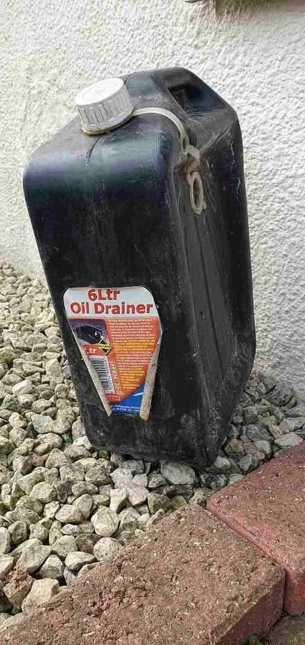 Photo of free Empty oil drainer (Highway SL6) #1