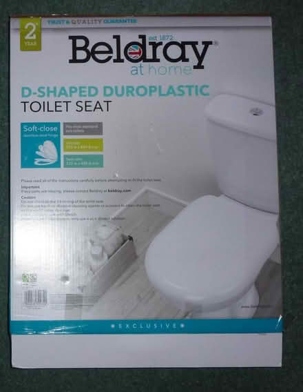 Photo of free Toilet seat (Cuddington CW8) #1